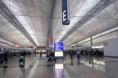 25 Mart 2006 Hong Kong Uluslararası Havalimanı İçişleri, Terminal 1