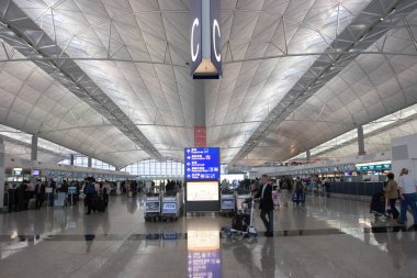 25 Mart 2006 Hong Kong Uluslararası Havalimanı İçişleri, Terminal 1