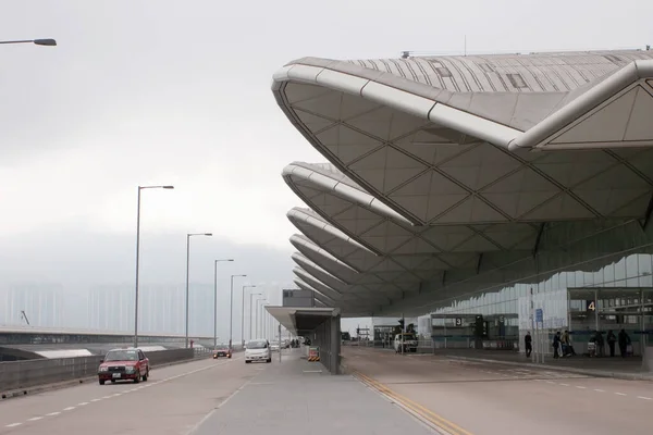 Maart 2006 Hong Kong International Airport Wolkendag — Stockfoto