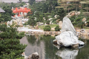 9 Aralık 2006, Hong Kong 'daki Nan Lian Garden.
