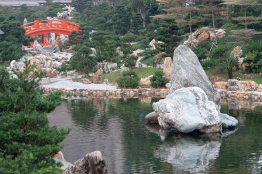 9 Aralık 2006, Hong Kong 'daki Nan Lian Garden.