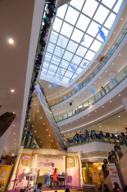 9 Aralık 2006 Noel süsleri Telford Gardens, Hong Kong