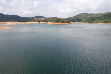 Tai Lam Chung barajı Hong Kong 'da.