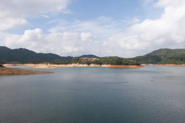 Tai Lam Chung barajı Hong Kong 'da.