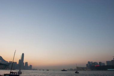 East Asia Skyscraper Cityscape Day Victoria Harbour 30 Jan 2006