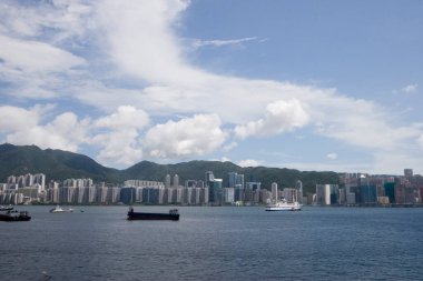 1 Temmuz 2006 Taikoo Shing. Hong Kong 'daki iskan binası..