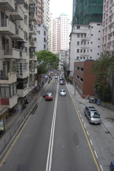 Mars 2006 Vue Rue Robinson Road Mid Level Hong Kon — Photo