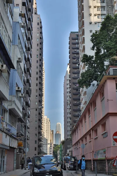 Dec 2020 Residential Area Old Apartment Sai Ying Pun — Foto Stock