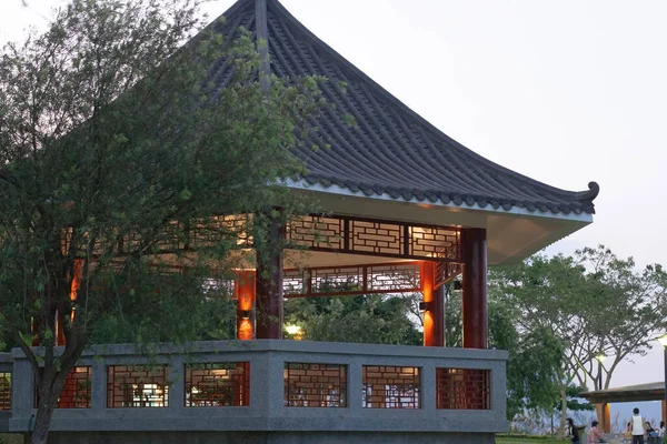 May 2006 Small Pavilion Rest Hong Kong — Fotografia de Stock