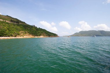 a coast of  Joss House Bay, hong kong 