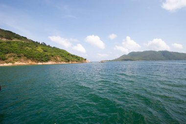 a coast of  Joss House Bay, hong kong 