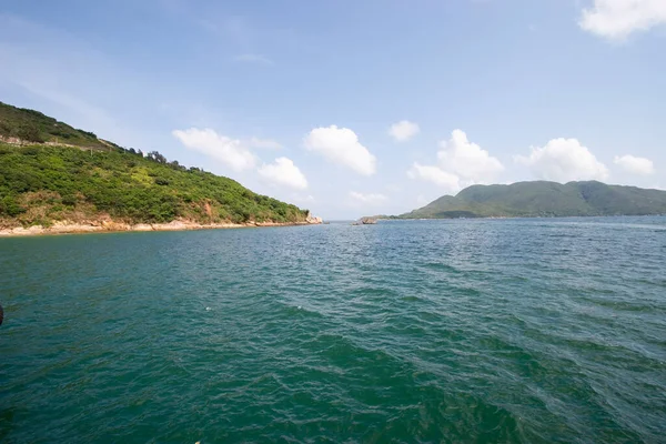 Eine Küste Der Joss House Bay Hongkong — Stockfoto