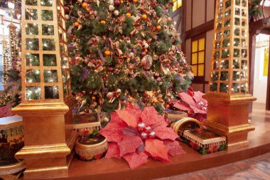 2 Aralık 2006 Merkez 'de Noel mevsimi dekorasyonu, hk