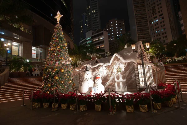 Decoração Natal Sazonal Central Dec 2006 — Fotografia de Stock