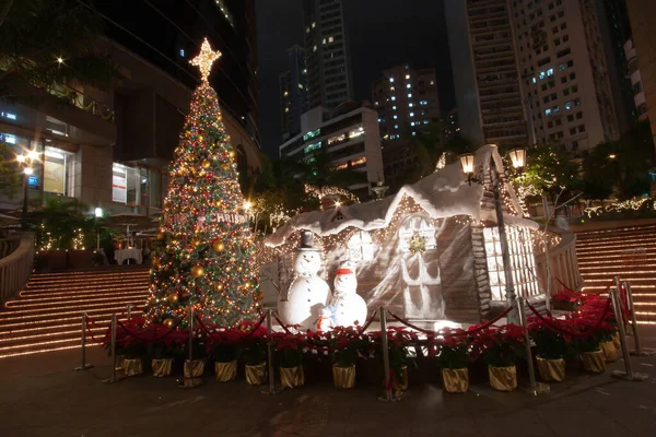 Decoração Natal Sazonal Central Dec 2006 — Fotografia de Stock