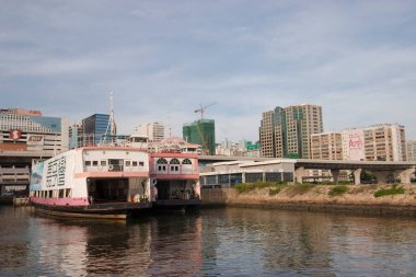 17 Haziran 2006 Kwun Tong, Hong Kong sahil şeridi.