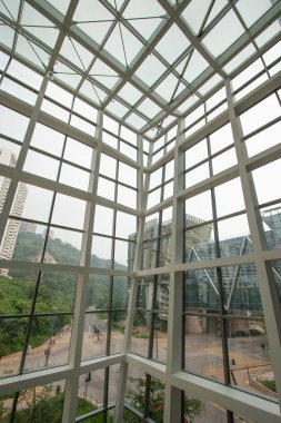 Cyberport ofisindeki cam hücre, hk 8 Ekim 2006