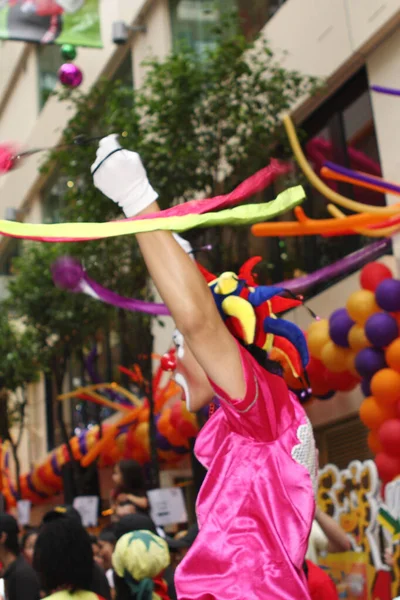 Oct 2007 Quartier Des Fêtes Centre Ville Hong Kong — Photo