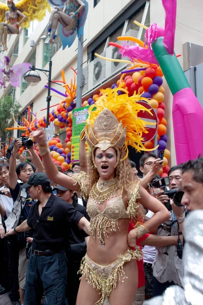 Oct 2007 Quartier Des Fêtes Centre Ville Hong Kong — Photo