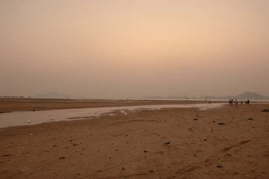 13 Aug 2006 Ha Pak Nai Gün batımında, Hong Kong