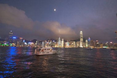31 Aug 2006 the Victoria Harbour in Hong Kong ,China