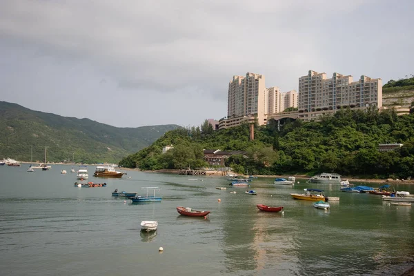 大潭港是位于大潭湾最深处的港口 位于二零零六年九月二日 — 图库照片