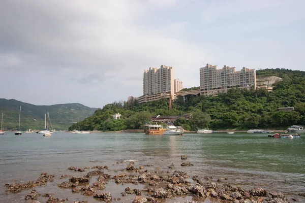 Port Tai Tam Jest Portem Najbardziej Wewnętrznej Części Zatoki Tai — Zdjęcie stockowe