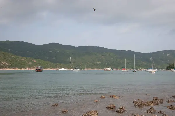 タム港はタイ タム湾の最南端に位置する港です — ストック写真