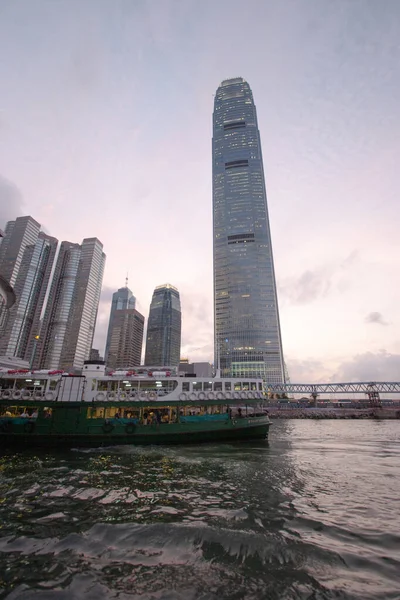 Ago 2006 Rascacielos Del Centro Financiero Internacional Hong Kong —  Fotos de Stock
