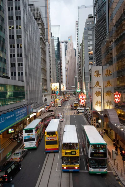 Ago 2006 Des Voeux Road Central Tra Sheung Wan Central — Foto Stock