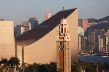 26 Aralık 2020, Tsim Sha Tsui, Hong Kong Saat Kulesi