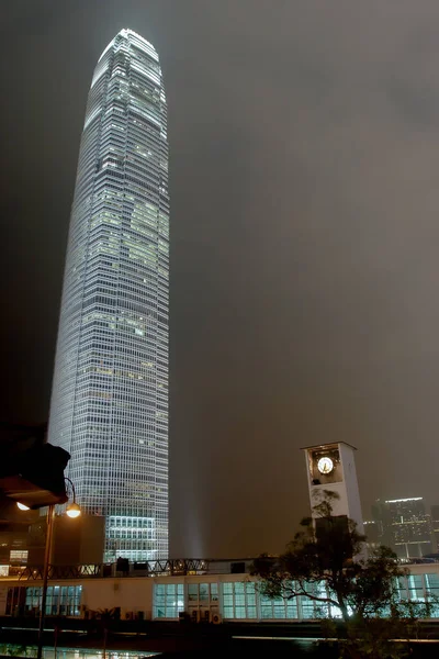 Oct 2006 Architecture Ifc Clock Tower Hong Kong — Foto de Stock