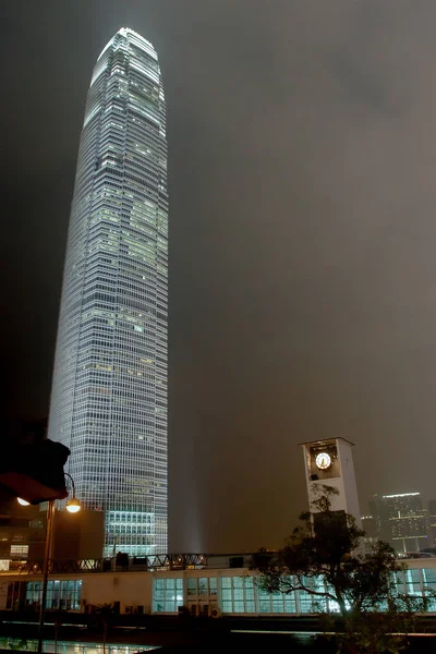 Oct 2006 Architecture Ifc Clock Tower Hong Kong — Foto de Stock