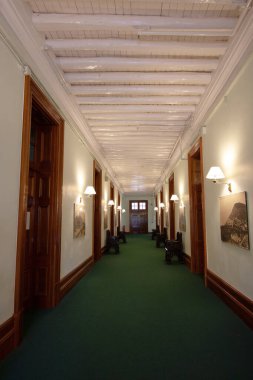 The interior of hall way at U Hall, hong kong  21 Oct 2006