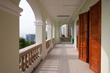 21 Oct 2006 the hallway at the U hall, hong kong
