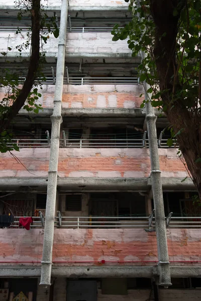 Oct 2006 Historic Shek Kip Mei Estate Primera Urbanización Pública —  Fotos de Stock