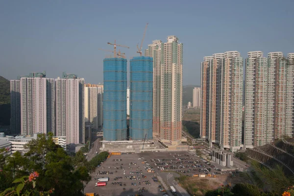 High Rise Condominiums Immeuble Résidentiel Quartier Tiu Keng Leng Nov — Photo