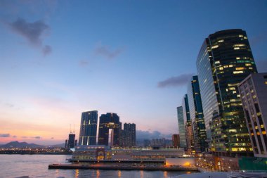 23 Haziran 2006 otelleri, alışveriş merkezleri ve Hong Kong 'daki modern konut binaları