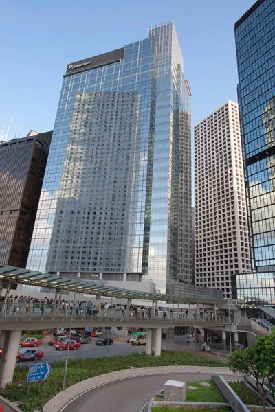 Juni 2006 Eine Skyline Von Gebäuden Central District Hongkong — Stockfoto