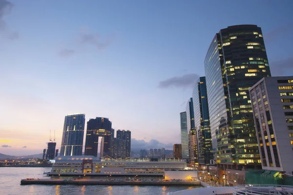 June 2006 Hotels Shopping Mall Modern Residential Buildings Hong Kong — Stock Photo, Image