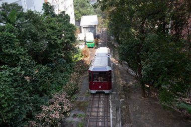 12 Kasım 2006 Orta seviye Hong Kong 'da doruk tramvayı