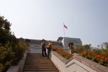 12 Kasım 2006 Bahçedeki uzun merdiven, Hükümet Binası, HK