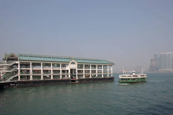 Ноя 2006 Central Pier Hong Kong Hong Kong Coast — стоковое фото