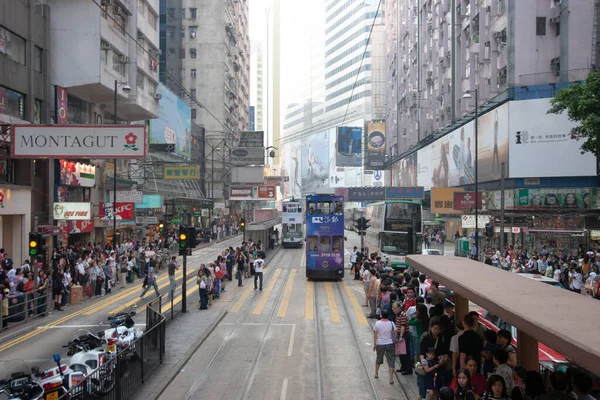 Nov 2006 Het Straatbeeld Bij Causeway Bay Hong Kong — Stockfoto