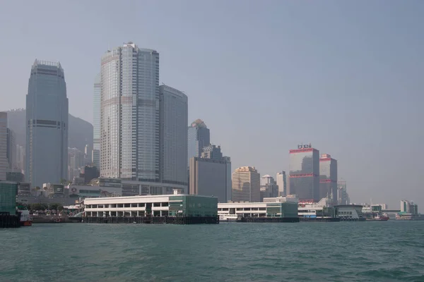 Listopadu 2006 Central Star Ferry Pier Hongkongu Město Porcelán — Stock fotografie