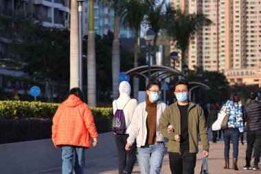 31 Aralık 2020 Liman Parkı, Tseung Kwan O, hk