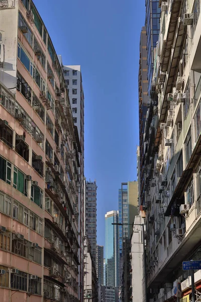Şubat 2021 Tin Hau Hong Kong Daki Büyük Tong Lau — Stok fotoğraf