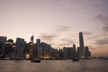 16 Dec 2006 Hong Kong City Skyscraper Buildings and Business Financial District Centra