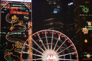 21 Aralık 2006 Hong Kong Gözlem Çarkı ve AIA Vitality Park