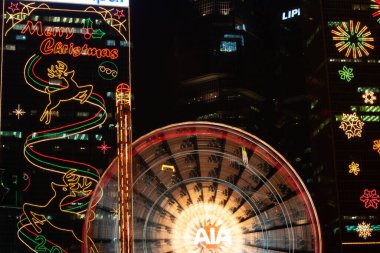 21 Aralık 2006 Hong Kong Gözlem Çarkı ve AIA Vitality Park